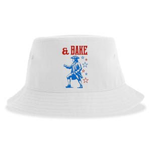 Shake And Bake 4th Of July Couple Matching Sustainable Bucket Hat