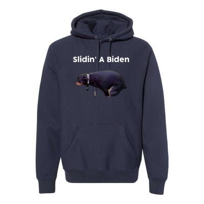 Slidin' A Biden Premium Hoodie