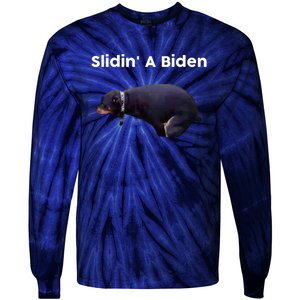 Slidin' A Biden Tie-Dye Long Sleeve Shirt