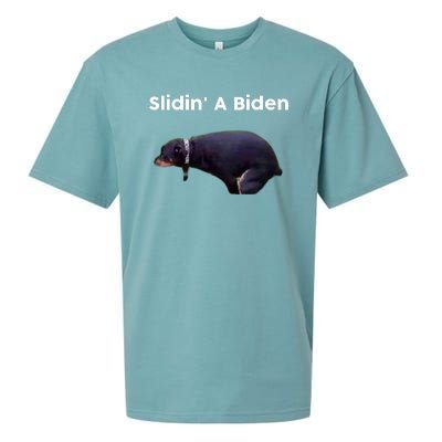 Slidin' A Biden Sueded Cloud Jersey T-Shirt