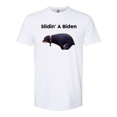 Slidin' A Biden Softstyle CVC T-Shirt