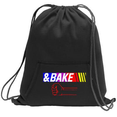 Shake And Bake Funny Family Lover Dad Daughter Son Matching Sweatshirt Cinch Pack Bag