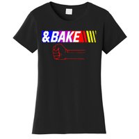 Shake And Bake Funny Family Lover Dad Daughter Son Matching Women's T-Shirt