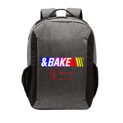 Shake And Bake Funny Family Lover Dad Daughter Son Matching Vector Backpack