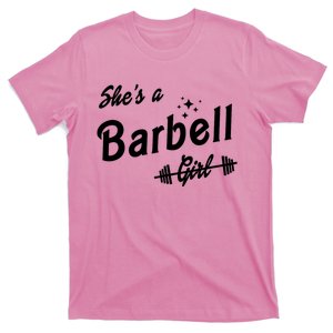 Shes A Barbell Girl T-Shirt