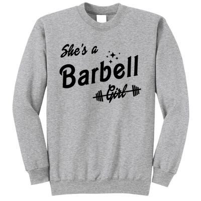 Shes A Barbell Girl Sweatshirt