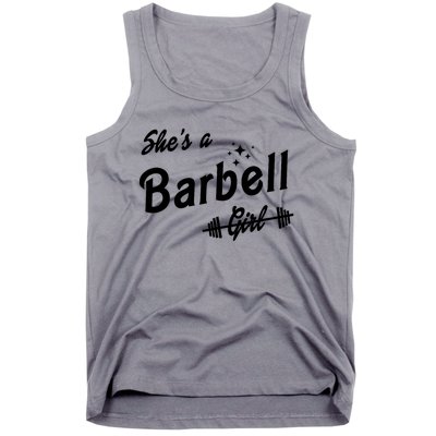 Shes A Barbell Girl Tank Top