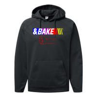 Shake And Bake Funny Family Lover Dad Daughter Son Matching Performance Fleece Hoodie