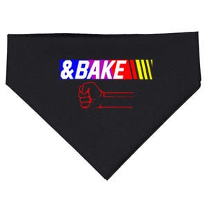 Shake And Bake Funny Family Lover Dad Daughter Son Matching USA-Made Doggie Bandana