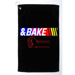 Shake And Bake Funny Family Lover Dad Daughter Son Matching Platinum Collection Golf Towel