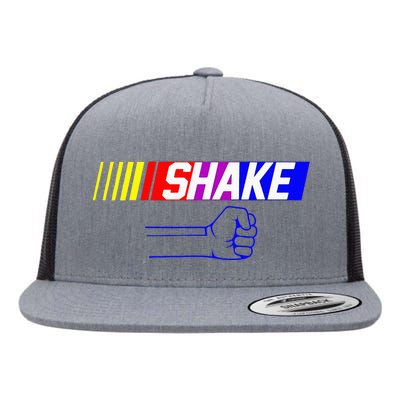 Shake And Bake Funny Family Lover Dad Daughter Son Matching Flat Bill Trucker Hat