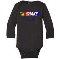 Shake And Bake Funny Family Lover Dad Daughter Son Matching Baby Long Sleeve Bodysuit