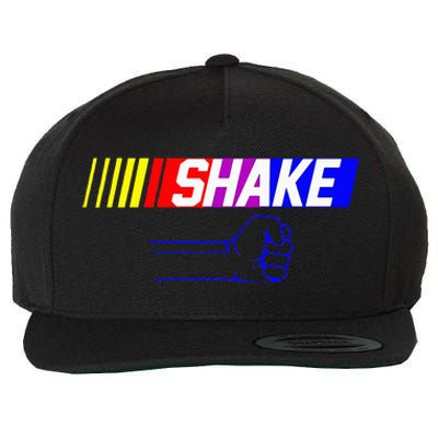 Shake And Bake Funny Family Lover Dad Daughter Son Matching Wool Snapback Cap