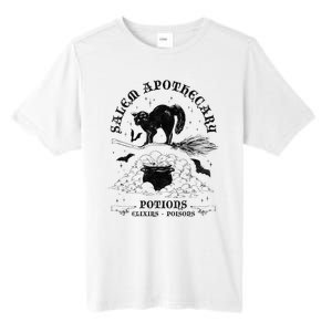 Salem Apothecary Black Cat Halloween Witch Tall Fusion ChromaSoft Performance T-Shirt