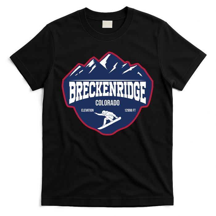 Ski At Breckenridge Colorado T-Shirt