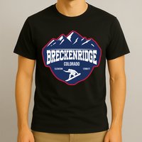 Ski At Breckenridge Colorado T-Shirt