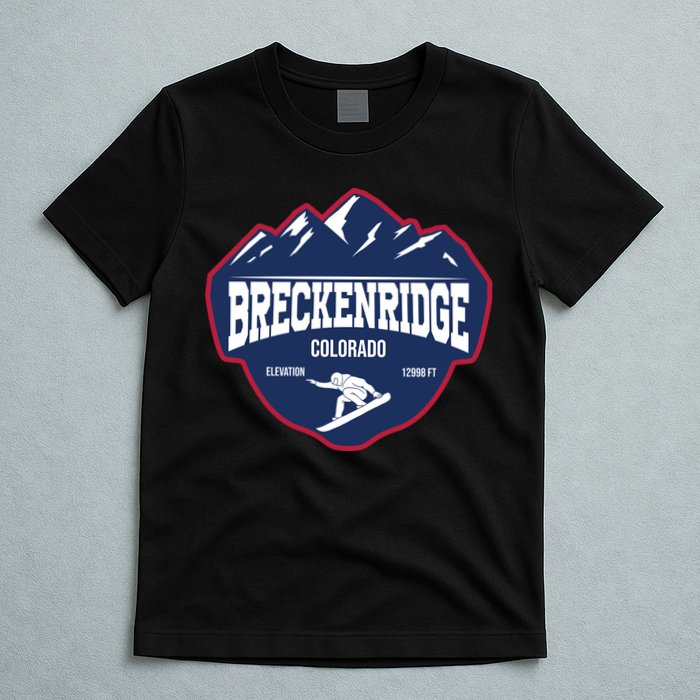 Ski At Breckenridge Colorado T-Shirt