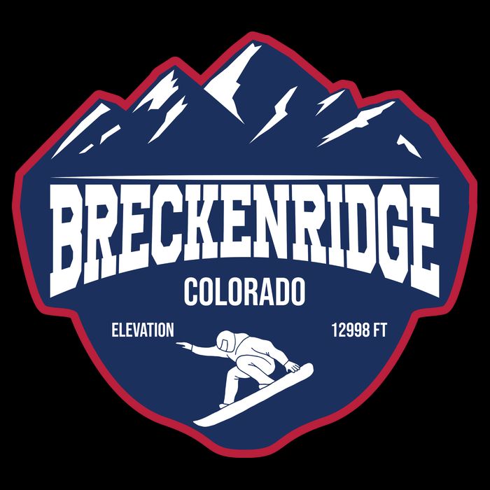 Ski At Breckenridge Colorado T-Shirt