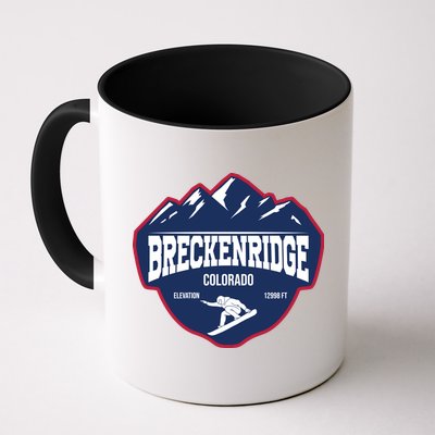 Ski At Breckenridge Colorado Mug