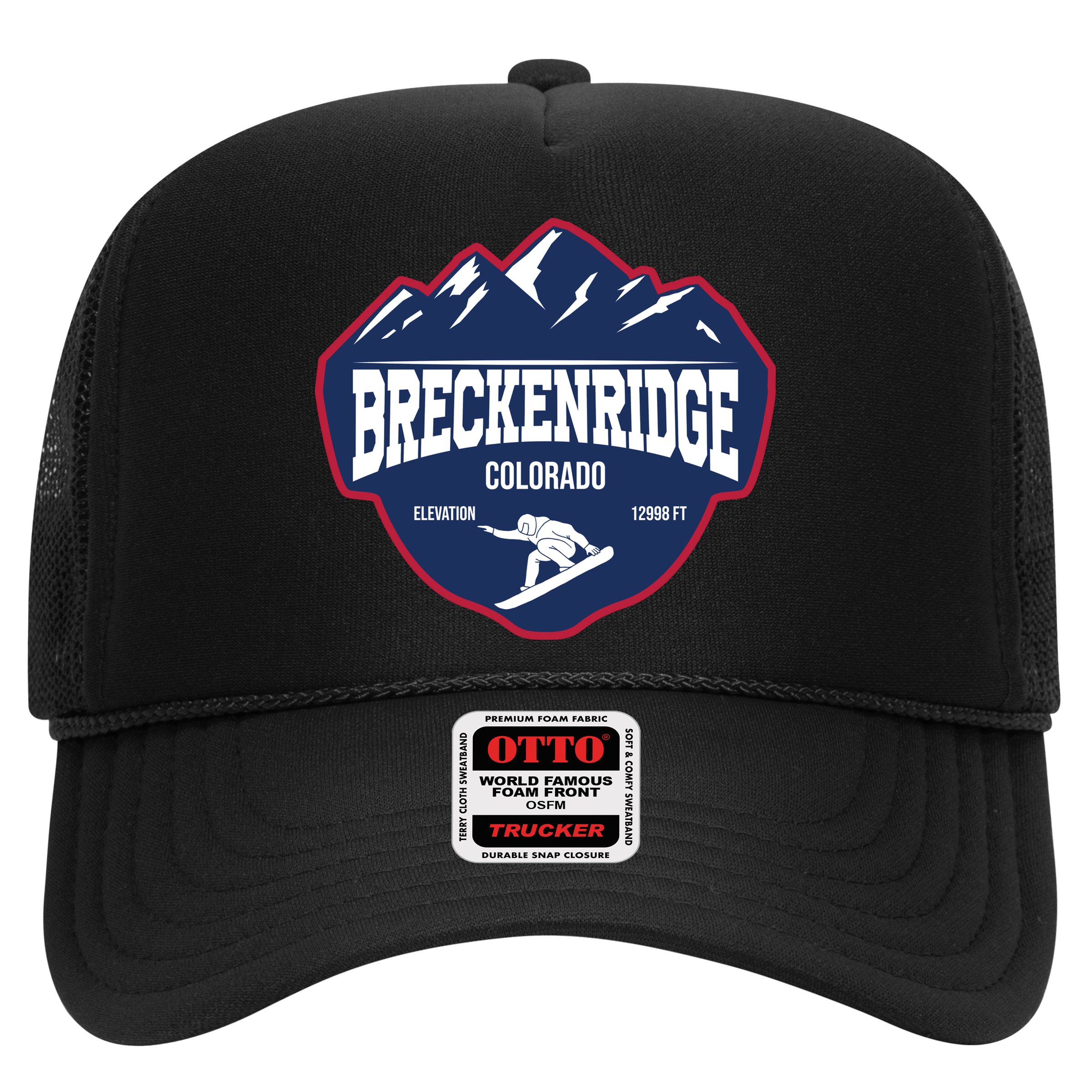Ski At Breckenridge Colorado Hat