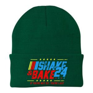 Shake And Bake 24 If You're Not 1st You're Last Knit Cap Winter Beanie