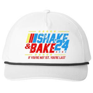 Shake And Bake 24 If You're Not 1st You're Last Snapback Five-Panel Rope Hat