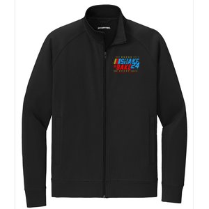 Shake And Bake 24 If You're Not 1st You're Last Stretch Full-Zip Cadet Jacket