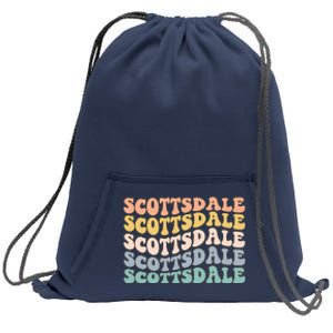 Scottsdale Arizona Bachelorette Party Matching Trip Sweatshirt Cinch Pack Bag