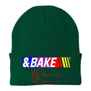 Shake And Bake Funny Family Lover Dad Daughter Son Matching Knit Cap Winter Beanie