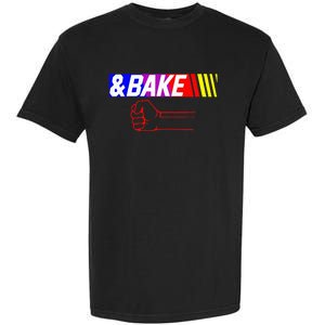 Shake And Bake Funny Family Lover Dad Daughter Son Matching Garment-Dyed Heavyweight T-Shirt