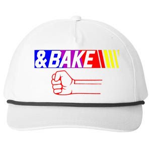 Shake And Bake Funny Family Lover Dad Daughter Son Matching Snapback Five-Panel Rope Hat