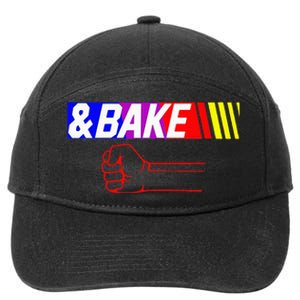 Shake And Bake Funny Family Lover Dad Daughter Son Matching 7-Panel Snapback Hat