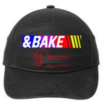 Shake And Bake Funny Family Lover Dad Daughter Son Matching 7-Panel Snapback Hat