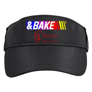 Shake And Bake Funny Family Lover Dad Daughter Son Matching Adult Drive Performance Visor