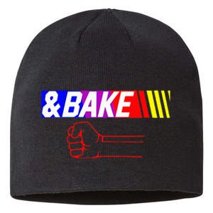 Shake And Bake Funny Family Lover Dad Daughter Son Matching Sustainable Beanie