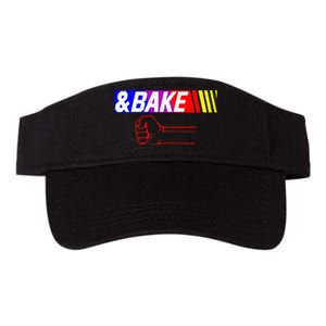 Shake And Bake Funny Family Lover Dad Daughter Son Matching Valucap Bio-Washed Visor