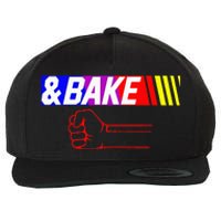 Shake And Bake Funny Family Lover Dad Daughter Son Matching Wool Snapback Cap