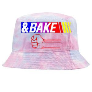 Shake And Bake Funny Family Lover Dad Daughter Son Matching Tie-Dyed Bucket Hat