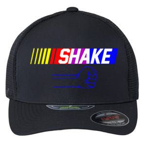 Shake And Bake Funny Family Lover Dad Daughter Son Matching Flexfit Unipanel Trucker Cap