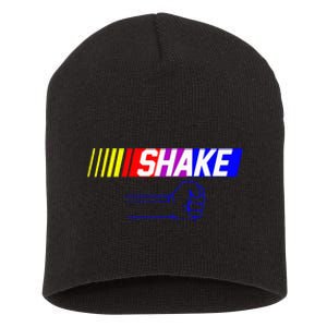 Shake And Bake Funny Family Lover Dad Daughter Son Matching Short Acrylic Beanie