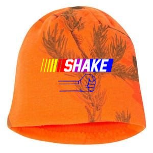 Shake And Bake Funny Family Lover Dad Daughter Son Matching Kati - Camo Knit Beanie