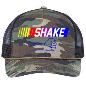 Shake And Bake Funny Family Lover Dad Daughter Son Matching Retro Rope Trucker Hat Cap