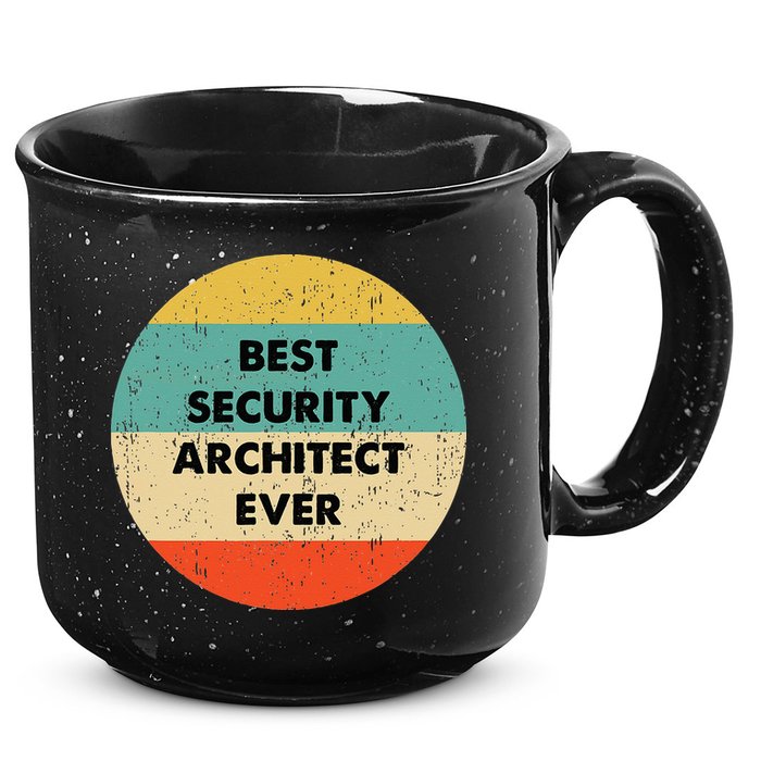 Security Architect Best Security Architect Ever 15oz Campfire Ceramic Mug