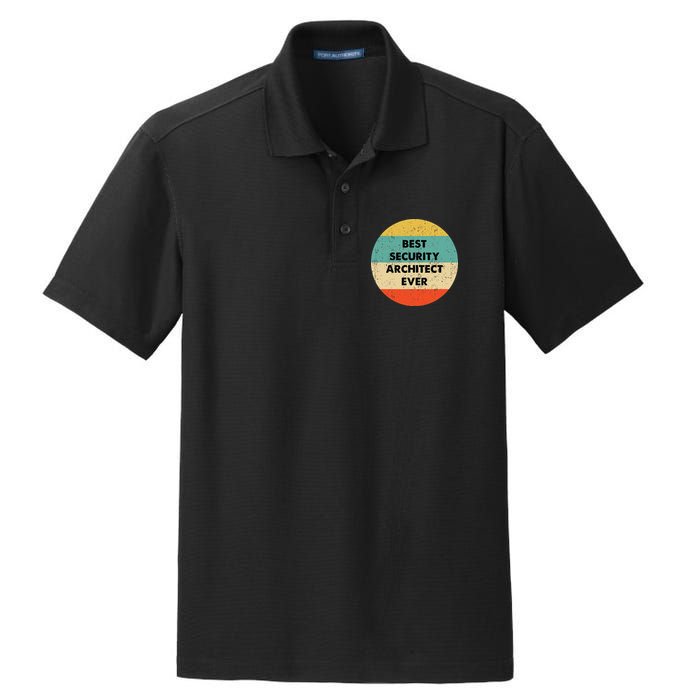 Security Architect Best Security Architect Ever Dry Zone Grid Polo