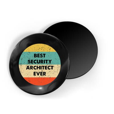 Security Architect Best Security Architect Ever Magnet