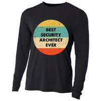 Security Architect Best Security Architect Ever Cooling Performance Long Sleeve Crew