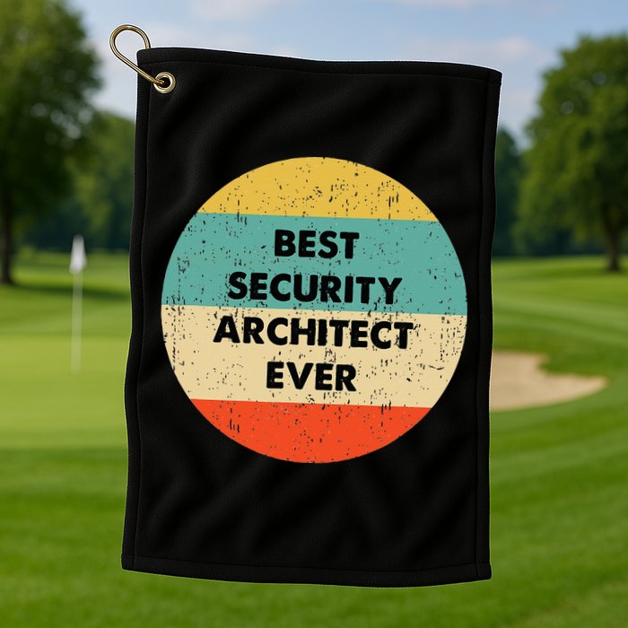 Security Architect Best Security Architect Ever Golf Towel