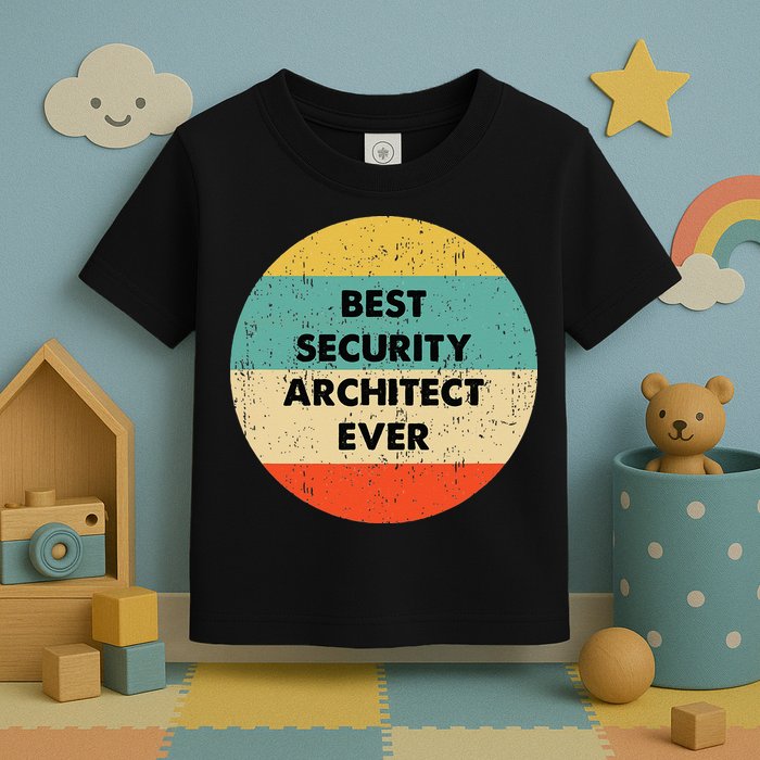 Security Architect Best Security Architect Ever Toddler T-Shirt