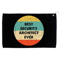 Security Architect Best Security Architect Ever Grommeted Golf Towel