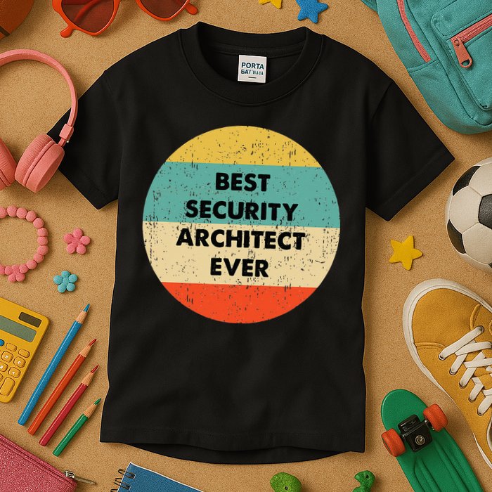 Security Architect Best Security Architect Ever Kids T-Shirt